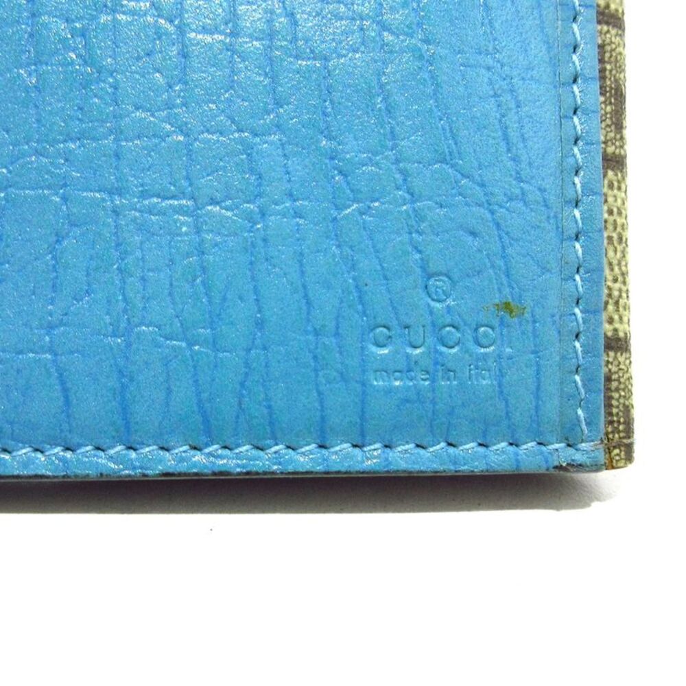 Gucci Gg Supreme Green Canvas Wallet  (Pre-Owned) - Picture 5 of 11